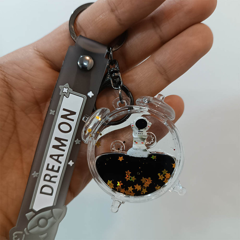 جاکلیدی مدل آکواریومی طرح ساعت شماطه دار