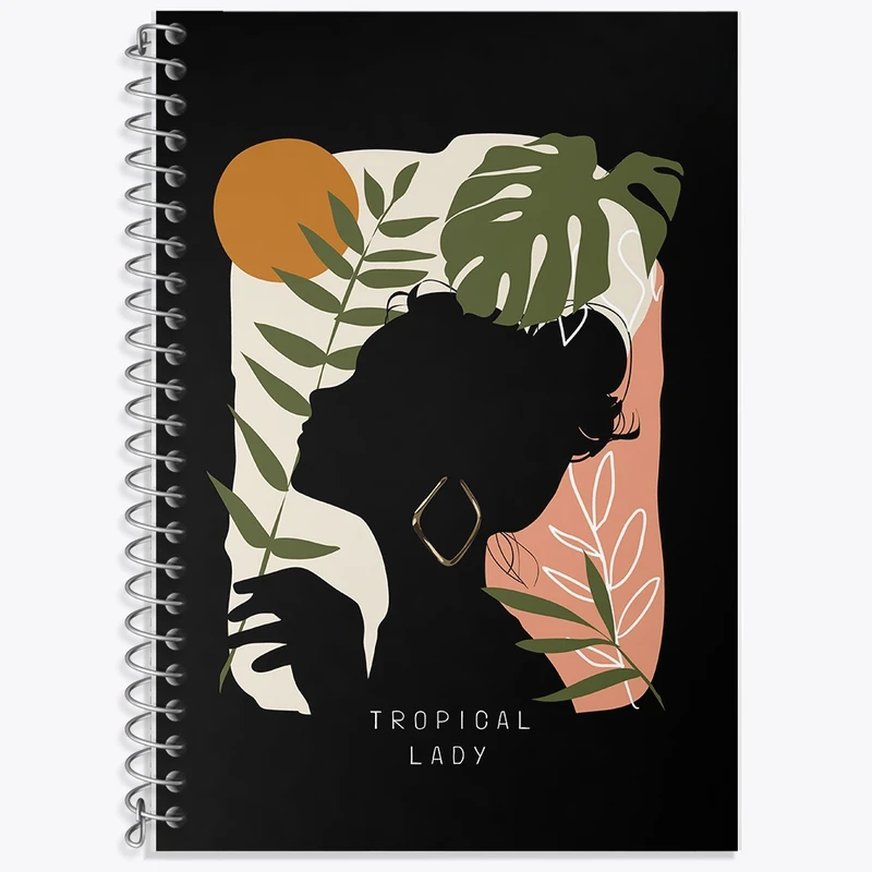 دفتر زبان 50 برگ خندالو مدل سه خط طرح دخترانه کد F1433