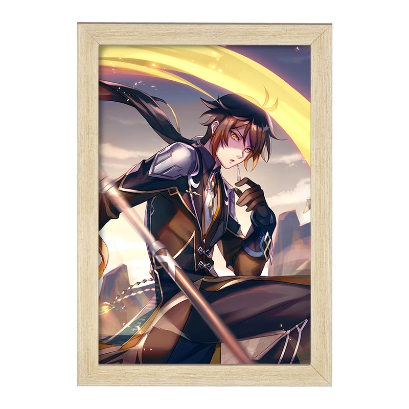 تابلو خندالو مدل بازی Genshin Impact کد 24624