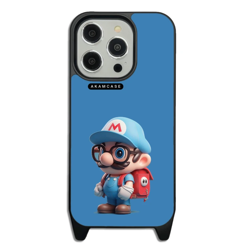 کاور آکام مدل AMCWLA14PRO-SUPER MARIO9 مناسب برای گوشی موبایل اپل iPhone 14 Pro