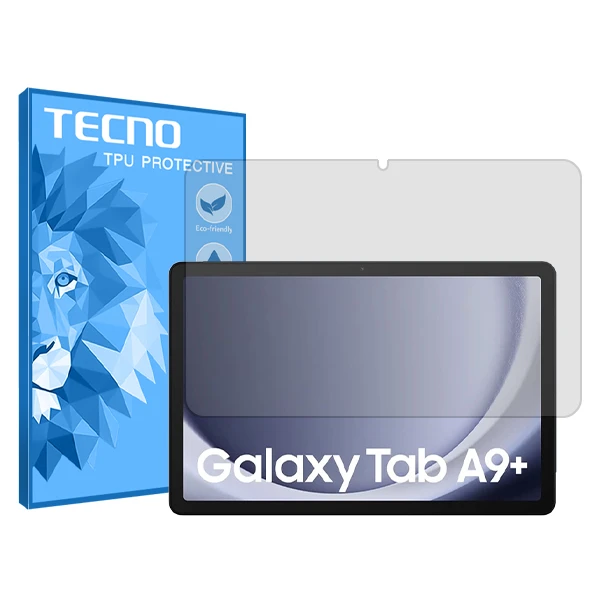 محافظ صفحه نمایش شفاف تکنو مدل Resistant مناسب برای تبلت سامسونگ Galaxy Tab A9 Plus