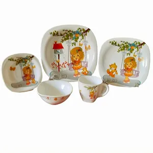 سرویس غذا خوری 5 پارچه پارس اوپال کد 00657