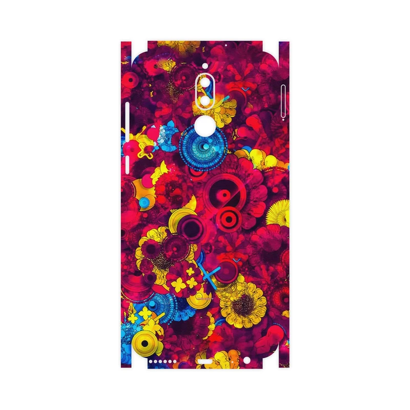 برچسب پوششی ماهوت مدل Vector Flower Garden Digital Art-FullSkin مناسب برای گوشی موبایل هوآوی Mate 10 Lite