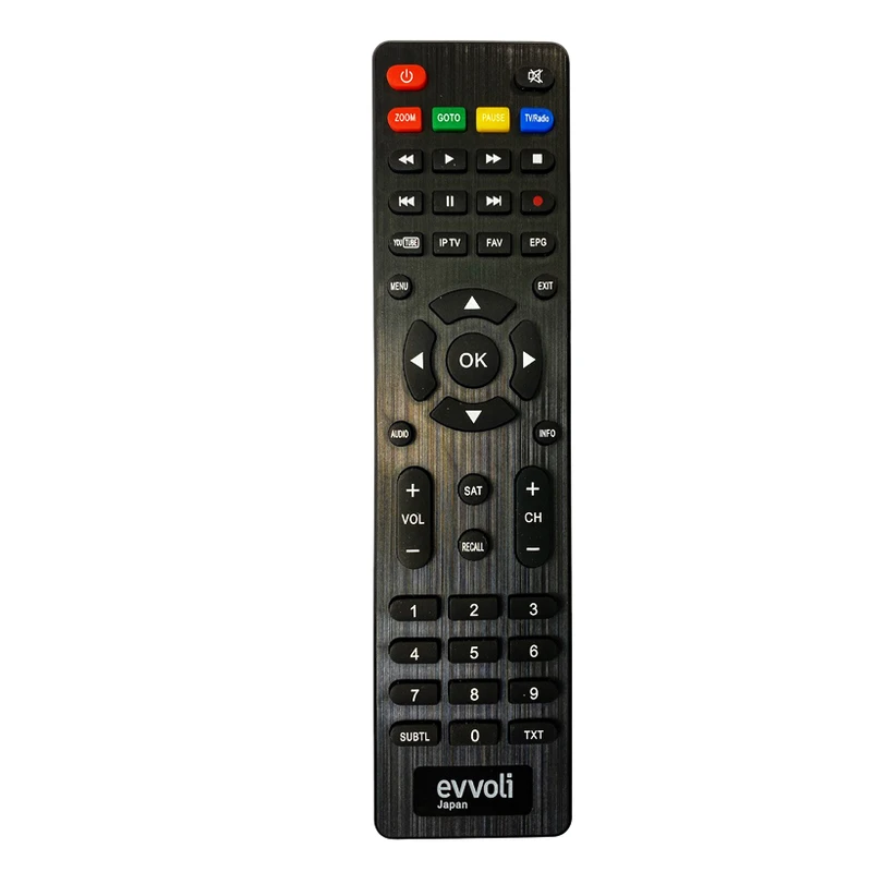 ریموت کنترل تلویزیون ایوولی مدل 4k