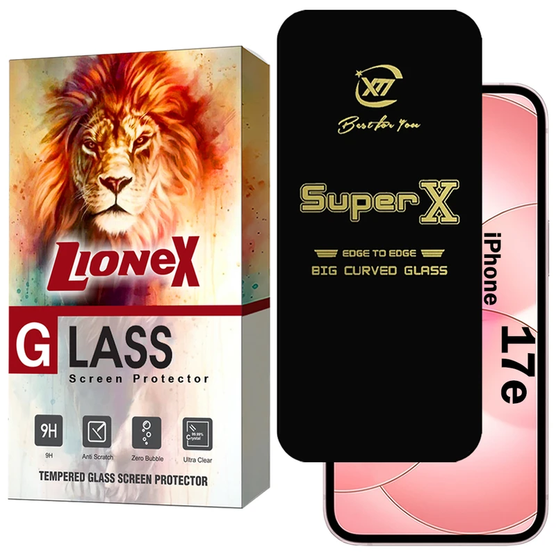 محافظ صفحه نمایش لایونکس مدل SUPL20 مناسب برای گوشی موبایل اپل iPhone 17e