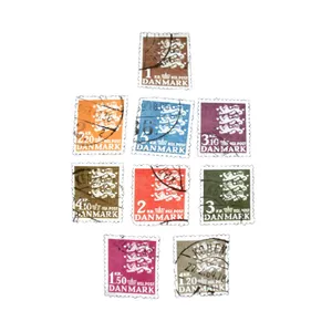 تمبر یادگاری مدل تاریخی دانمارک کد DS4824 مجموعه 9 عددی