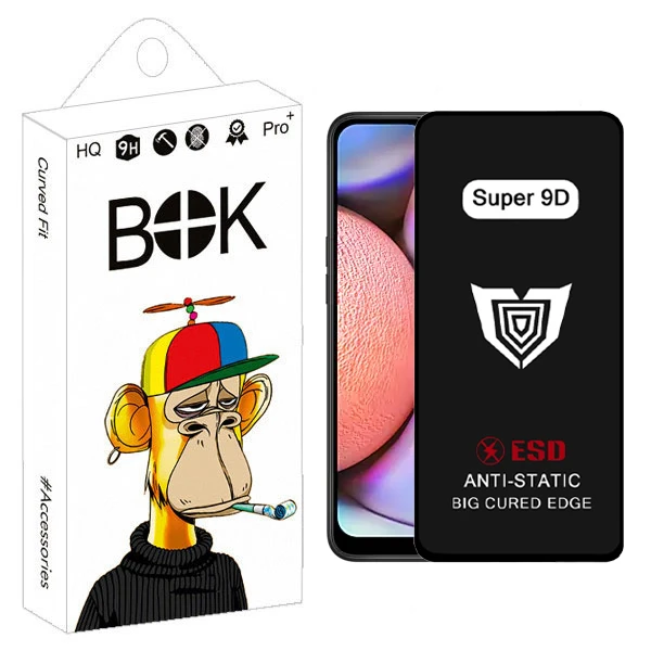 محافظ صفحه نمایش فول بوک مدل Super 9D Guard مناسب برای گوشی موبایل سامسونگ galaxy a10 / a10s / m10 / m10s / m20