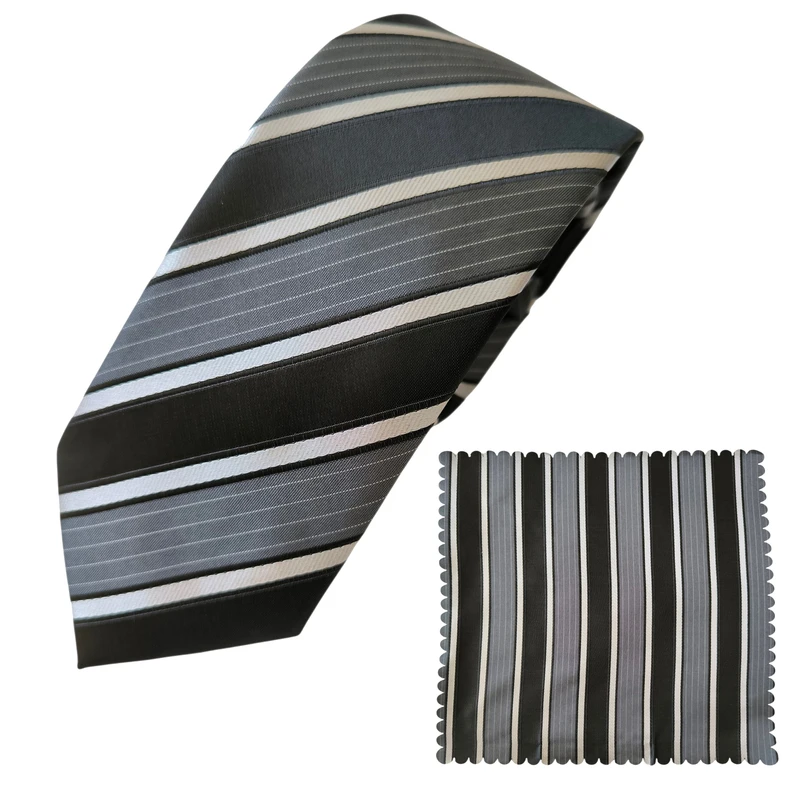 ست کراوات و دستمال جیب مردانه هکس ایران مدل KT-250