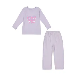 ست تی شرت آستین بلند و شلوار دخترانه ناربن مدل 1521422-60