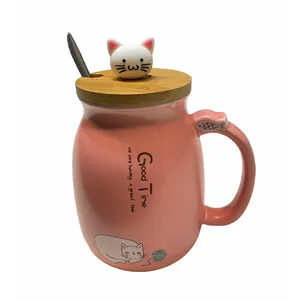 ماگ مدل گود تایم طرح گربه