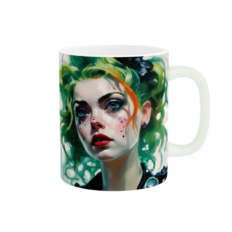 ماگ طرح دخترانه کد wall-8139