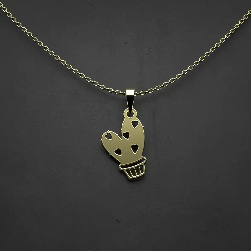 گردنبند طلا 18 عیار زنانه مدوپد مدل فرشته کد CA10169