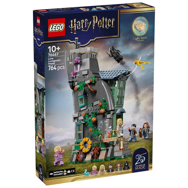 لگو 764 تکه سری هری پاتر مدل Luna Lovegood`s House کد 76467