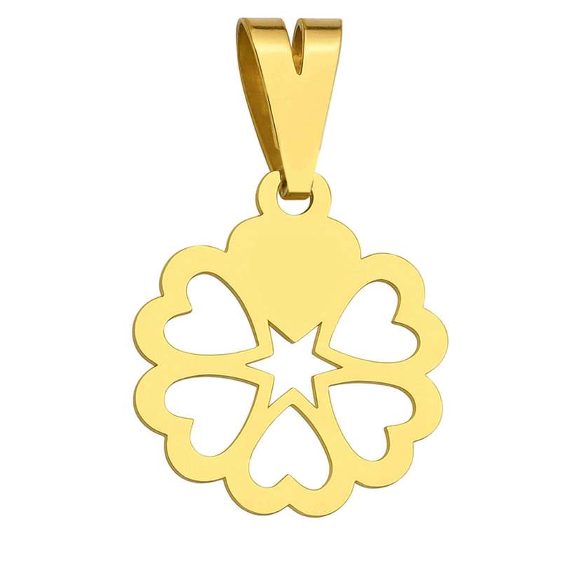 آویز گردنبند طلا 18 عیار زنانه گالری صادقی طرح قلب آویز گردنبند طلا 18 عیار زنانه گالری صادقی طرح قلب