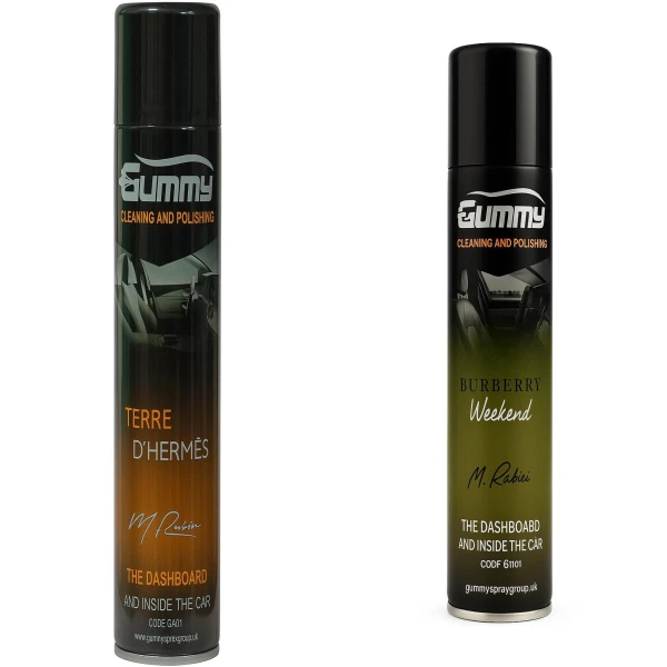 واکس داشبورد خودرو معطر گامی مدل ویکند و تق هرمس بسته 2 عددی حجم 300 میلی لیتر 