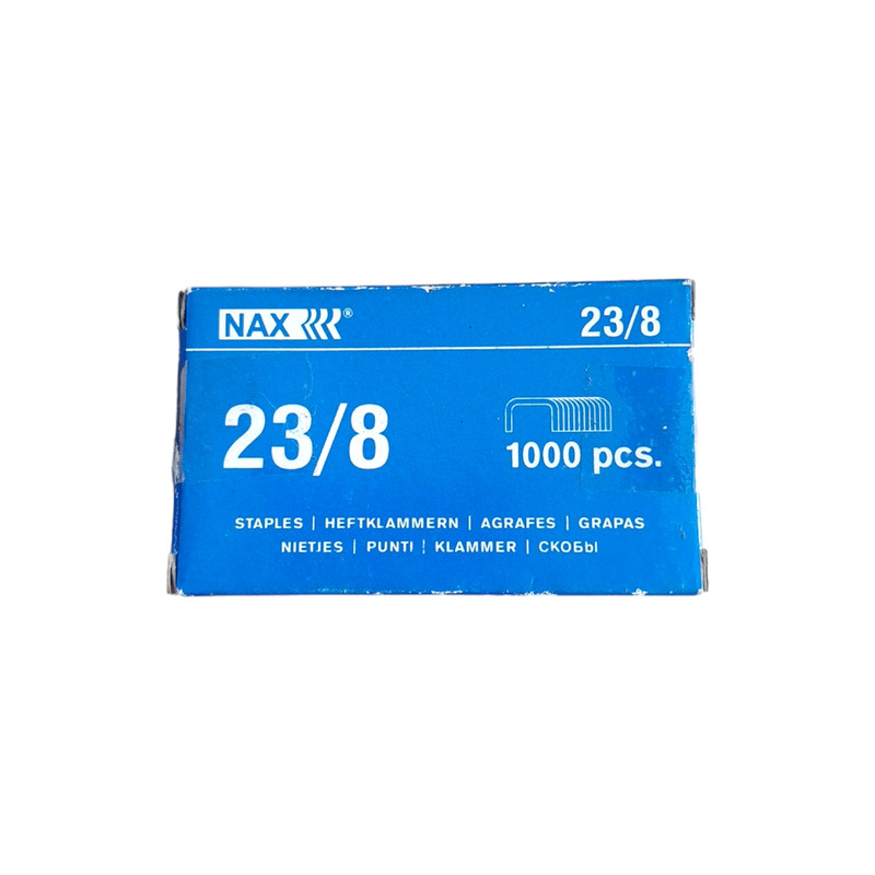 سوزن منگنه ناکس مدل 23/8 بسته 1000 عددی