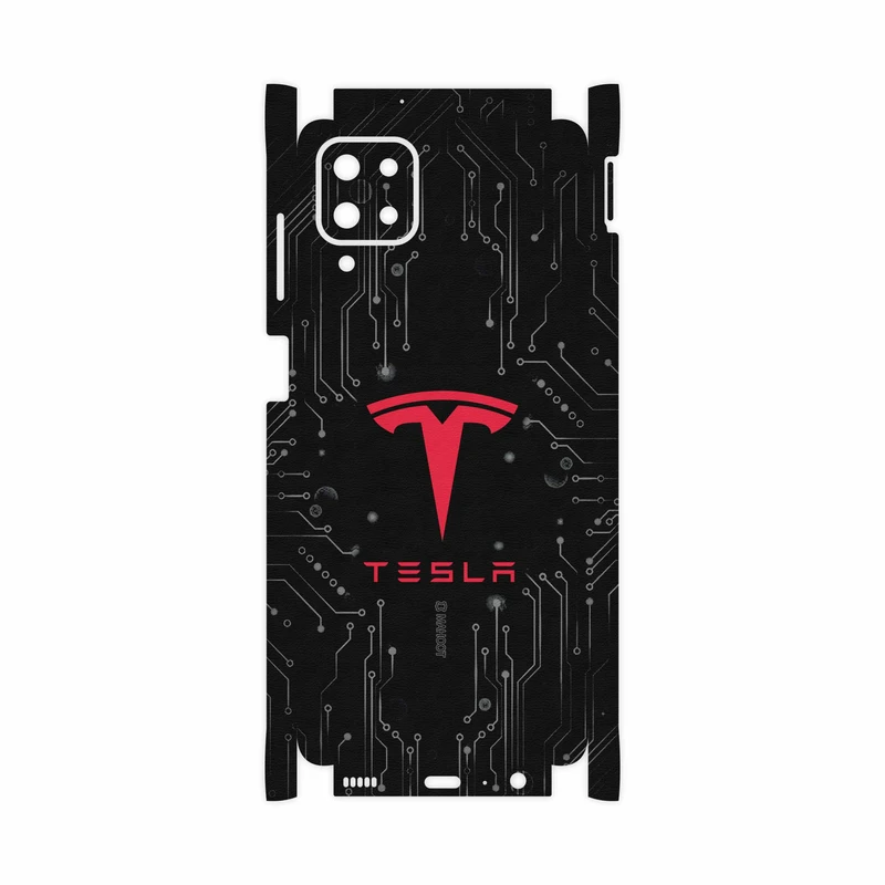 برچسب پوششی ماهوت مدل TESLA-FullSkin مناسب برای گوشی موبایل سامسونگ Galaxy A12 Nacho
