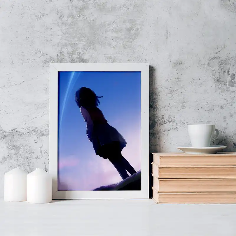 تابلو خندالو مدل میتسویا میامیزو انیمه یورنیم کد 16245