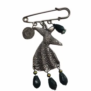 گل سینه زنانه مدل  بلخی