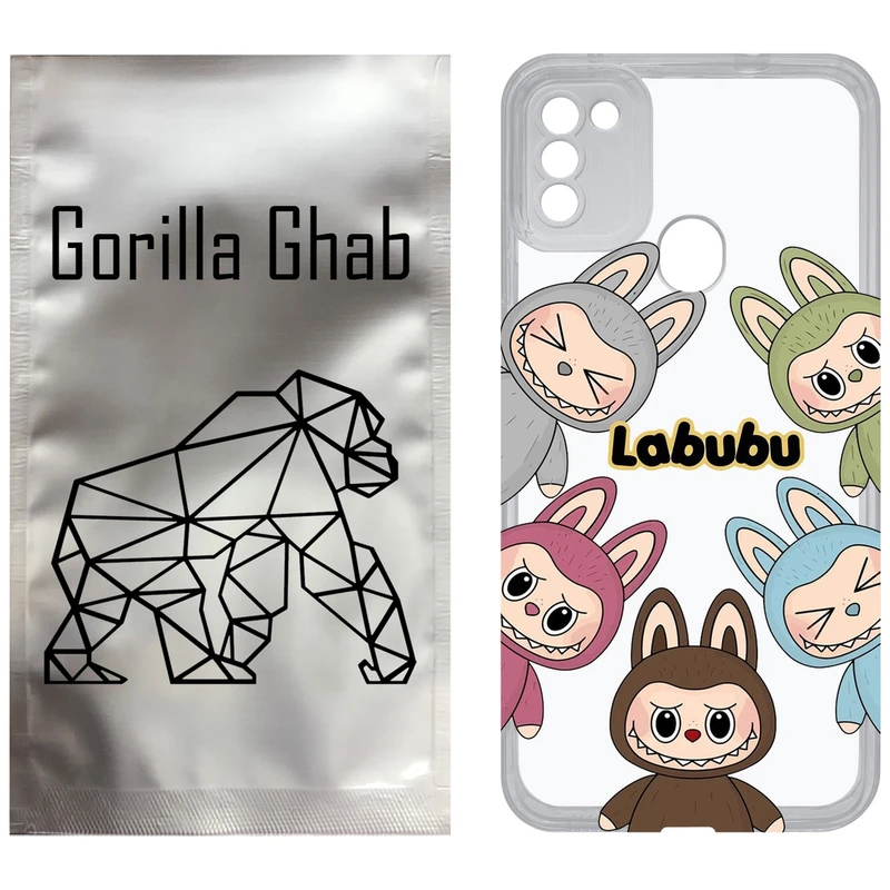 کاور گوریلا قاب مدل CLG کد 102 طرح لبوبو Labubu مناسب برای گوشی موبایل سامسونگ Galaxy A11 / M11