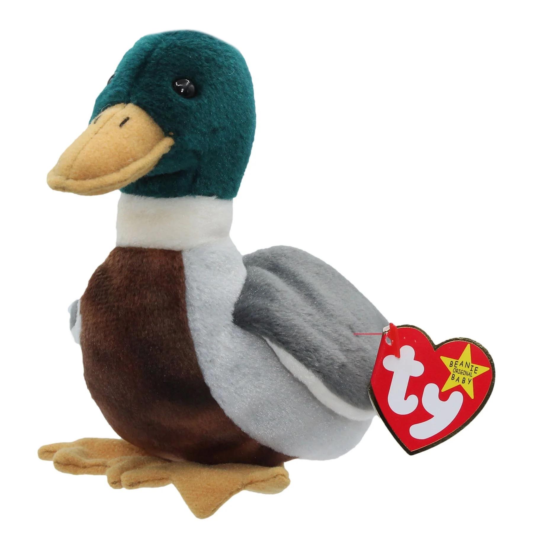 عروسک تی وای طرح اردک مدل TY Jake the Mallard Duck کد SZ13/1157 طول 28 سانتی‌متر