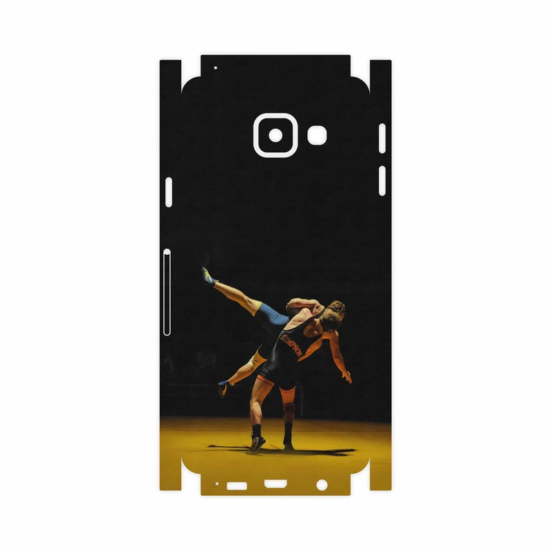برچسب پوششی ماهوت مدل Wrestling-FullSkin مناسب برای گوشی موبایل سامسونگ Galaxy A3 2016
