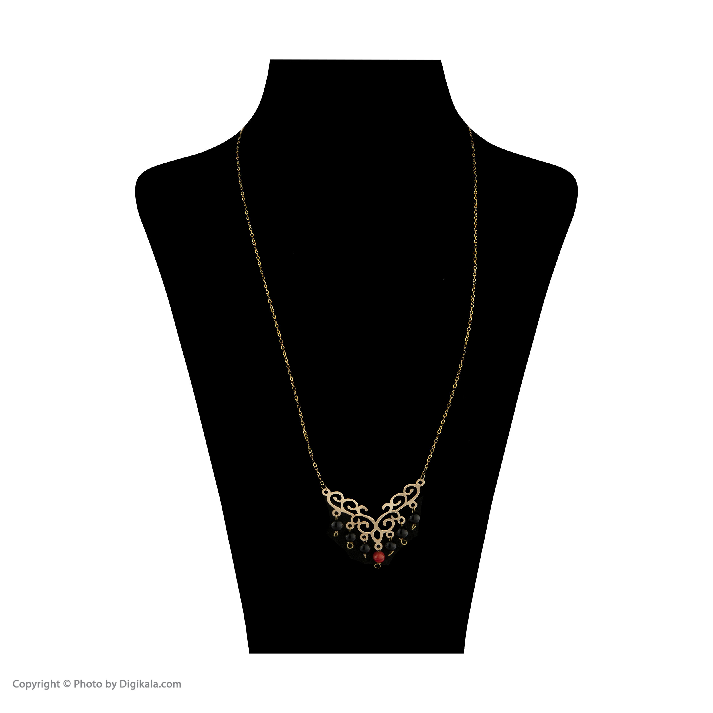 گردنبند طلا 18 عیار زنانه مایا ماهک مدل MM1177