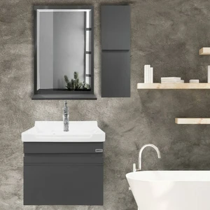 ست کابینت و روشویی مدل 2025 به همراه آینه و باکس