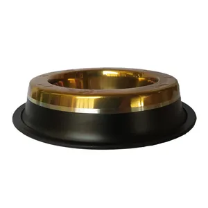 ظرف غذای سگ و گربه مدل Golden steel