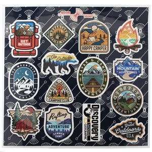 برچسب خودرو نوین اسپرت کد travel-3 بسته 14 عددی