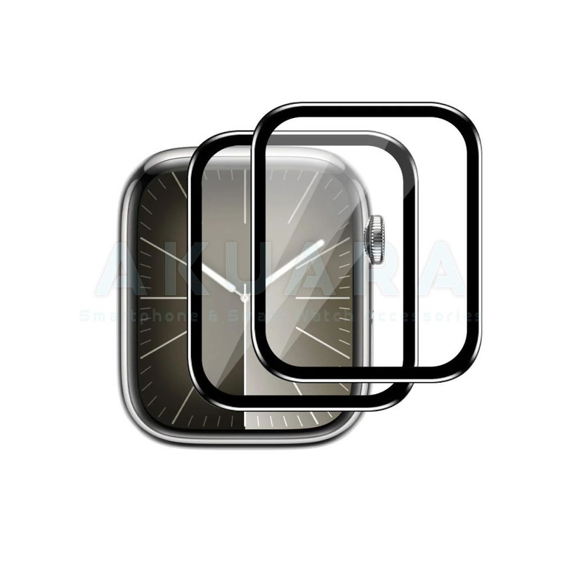 محافظ صفحه نمایش آکوآرا مدل PMMA مناسب برای اپل واچ سری SE/4/5/6 سایز 44mm