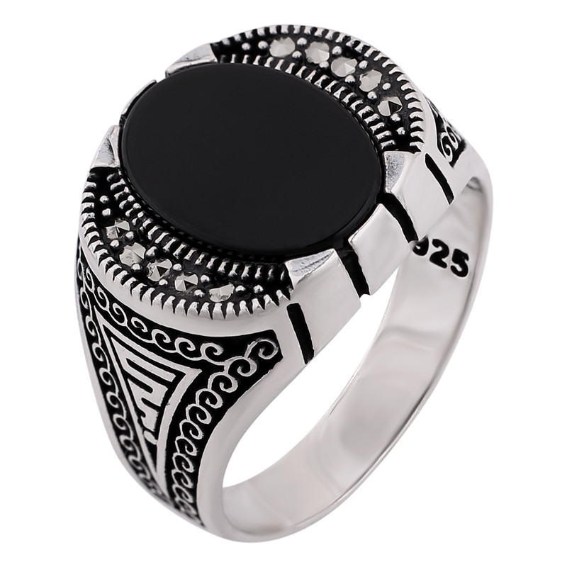 انگشتر نقره مردانه کد R3200