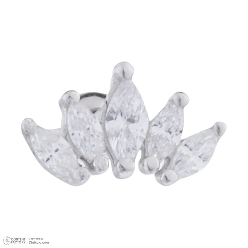 پیرسینگ نقره زنانه مایا ماهک مدل MSP042 پیرسینگ نقره زنانه مایا ماهک مدل MSP042