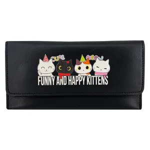 کیف پول زنانه مدل مدل جشن گربه ها KZD161-600