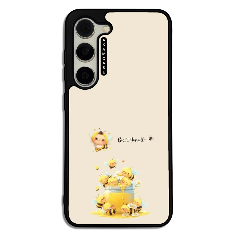 کاور آکام مدل AMC-WSGS23-ANIMALS QOUTES-4 مناسب برای گوشی موبایل سامسونگ Galaxy S23