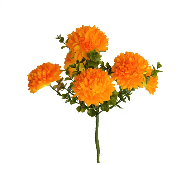 گل مصنوعی مدل بوته داوودی 6 گل