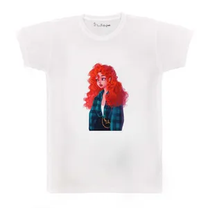 تی شرت بچگانه پرمانه طرح انیمیشن دلیر کد pmt.3844