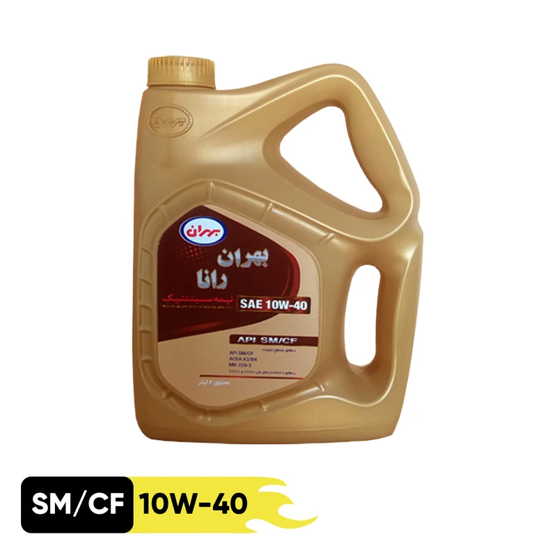  روغن موتور بهران مدل رانا 10w-40 حجم 4 لیتر