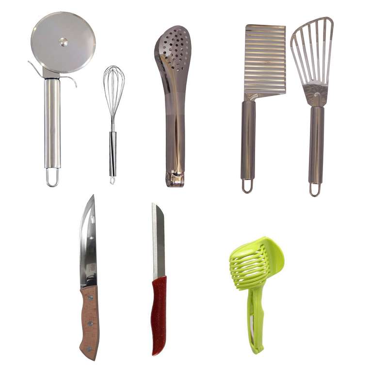 ابزار آشپزی کد 00987 مجموعه 8 عددی