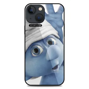 AKAM AMC-WA13M-SMURFS-2 Cover For Apple iPhone 13 Mini