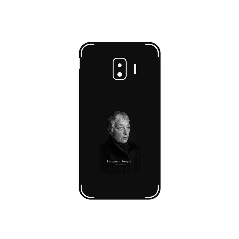 برچسب پوششی ماهوت مدل Portrait of a European Woman مناسب برای گوشی موبایل سامسونگ Galaxy J2 Core