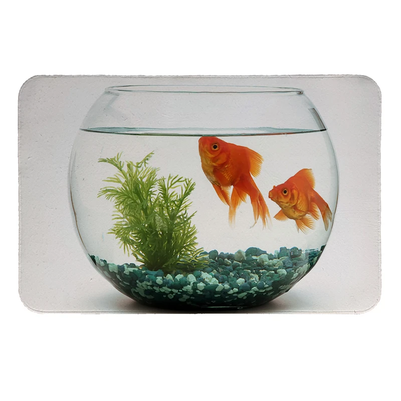  پادری طرح ماهی کد 5766 سایز 80 × 50 سانتی‌متر