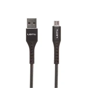 کابل تبدیل USB به MicroUSB لیتو مدل LD - 8 طول 1 متر