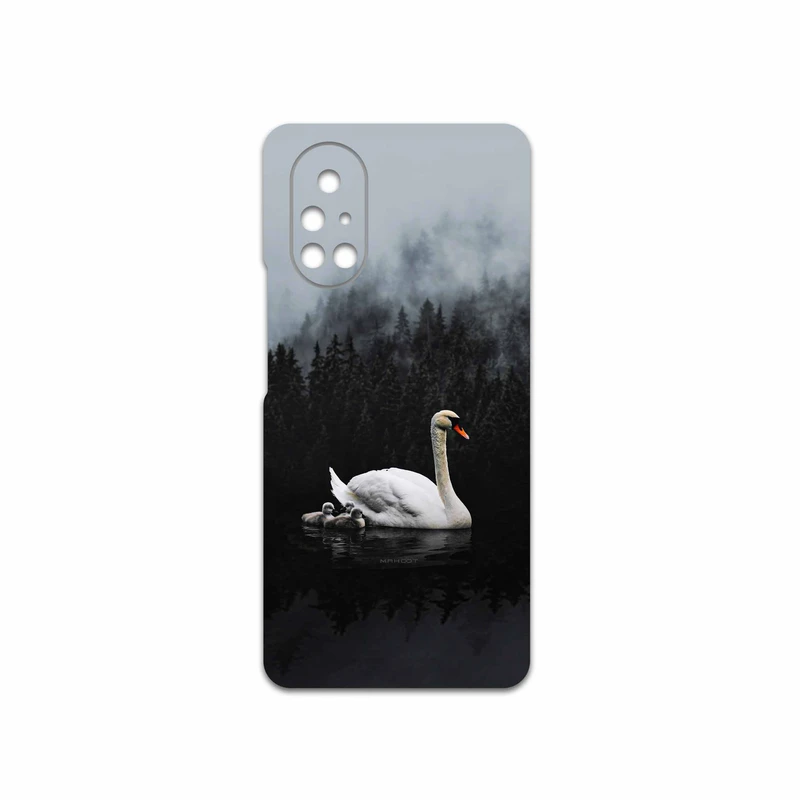برچسب پوششی ماهوت مدل Swan-Lake مناسب برای گوشی موبایل هوآوی Nova 8