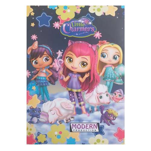 دفتر شطرنجی مدرن مدل کوچولو های جذاب کد 003