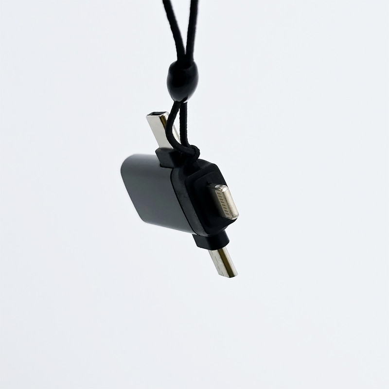 مبدل USB به USB-C/ MICROUSB/ لایتنینگ مدل OTG-Three بسته دو عددی