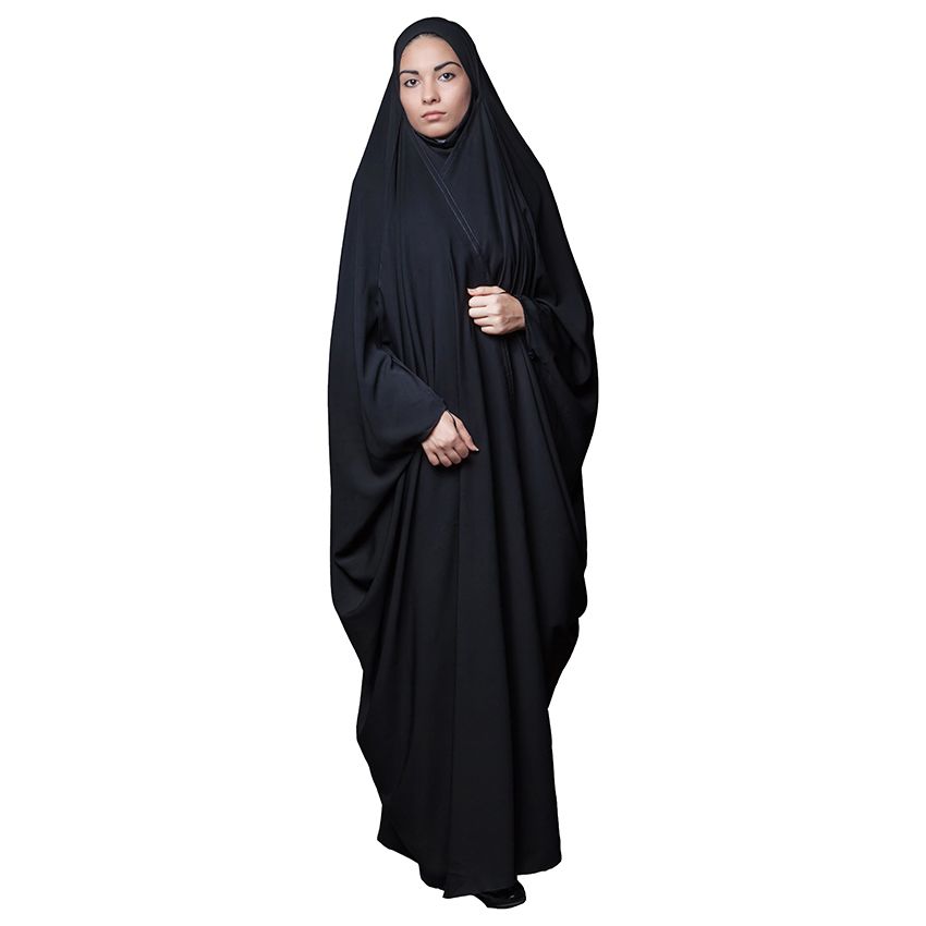 چادر بحرینی حجاب فاطمی مدل بیروتی ژورژت ژاپن کد Jor3491