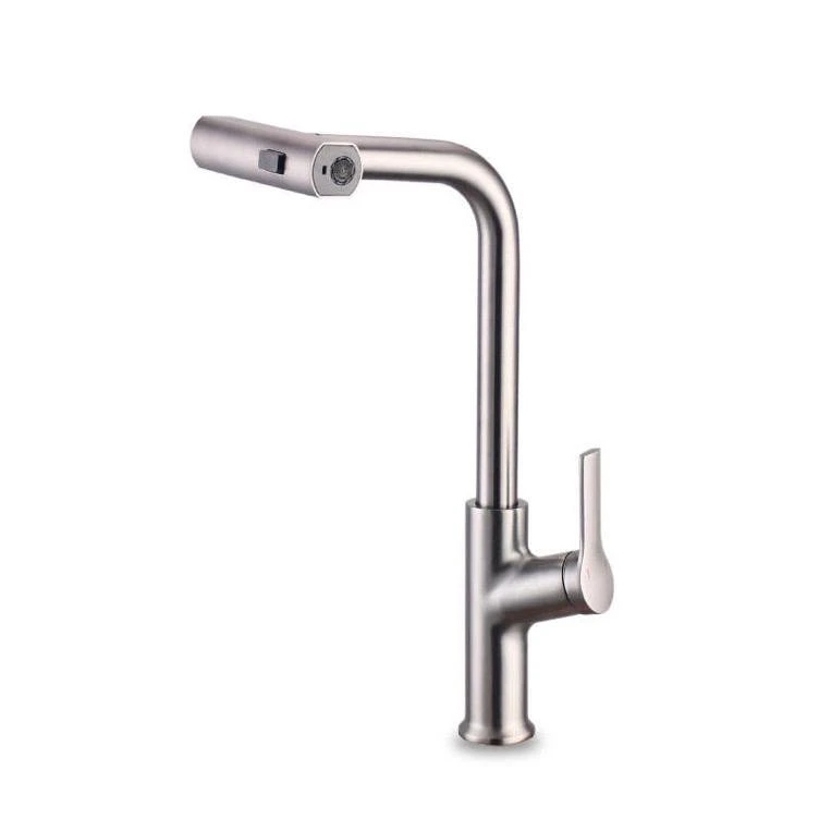 شیر آشپزخانه مدل آبشاری کد T320 جنس استیل