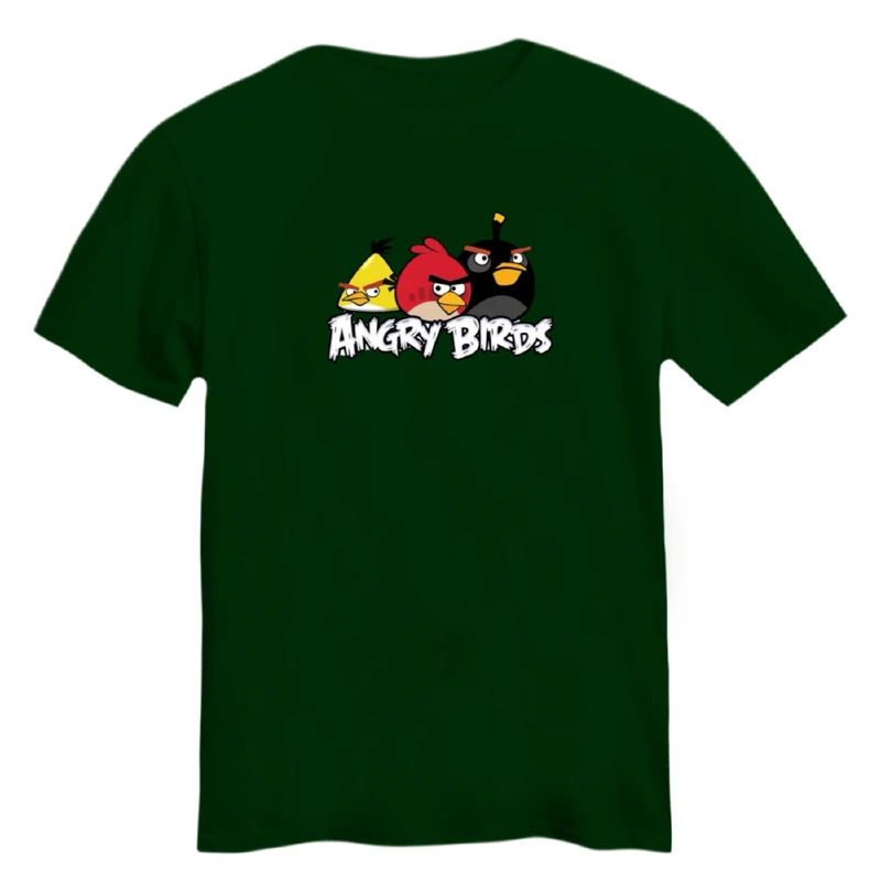 تی شرت آستین کوتاه زنانه مدل انگری بردز کد ۲