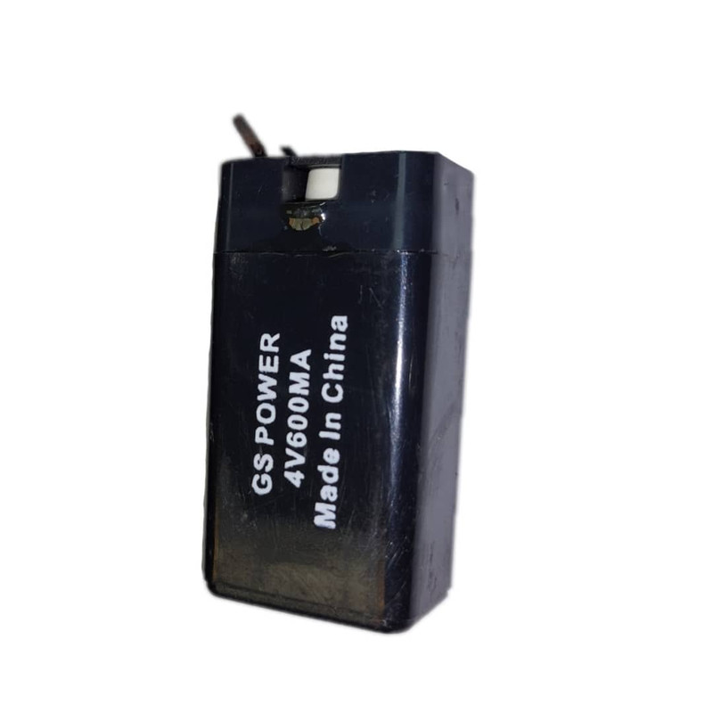 باتری سیلد اسید 4 ولت مدل SA-600 باتری سیلد اسید 4 ولت مدل SA-600